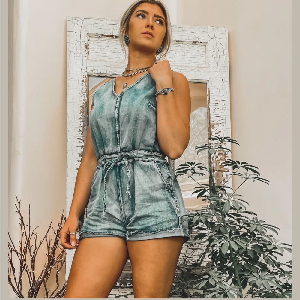 Denim Romper Size XL